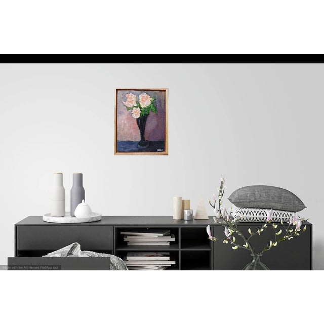 Three Roses in Mauve For Sale In Los Angeles - Image 6 of 6