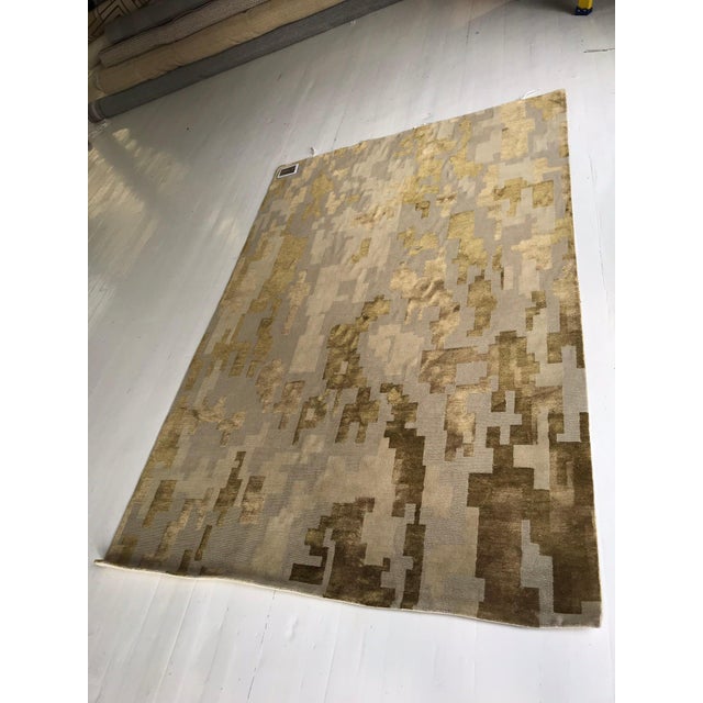 Early 21st Century Arthur Dunnam Abstract Design Handmade Rug for Doris Leslie Blau For Sale - Image 5 of 6