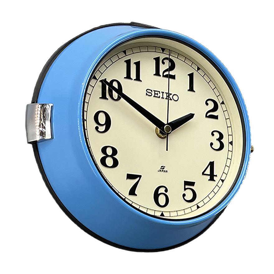 seiko retro clock