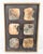 Large 33x47 Framed Fired Clay Wall Art Sculpture Abstract Textures Tray For Sale - Image 9 of 16