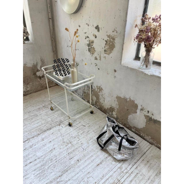 Vintage Serving Trolley, 1980s For Sale - Image 3 of 18