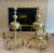Continental Neoclassic Brass Baluster Flame Andirons - a Pair For Sale - Image 13 of 13