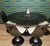 Space Age Acrylic Glass Tulip Swivel Chairs from Chromcraft, USA, 1970s, Set of 4 For Sale - Image 12 of 13