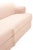Textile Aveline Sofa, Warm Blush Linen For Sale - Image 7 of 8