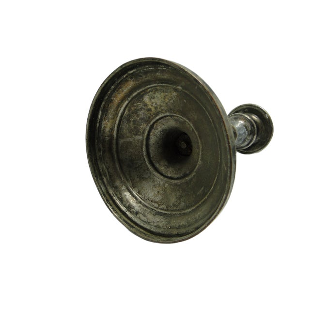 Eclectic Gilloched Candlestick, 1900s For Sale - Image 12 of 13