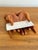 "Hand" out your business cards with this carved vintage solid wood holder. The quirky design will make your business cards...