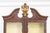 George II Style Parcel Gilt Walnut Bureau Bookcase, 19th Century For Sale - Image 4 of 11