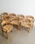 Mid-Century Modern Danish Sculptural Wooden Dining Chairs by Rainer Daumiller & Hirtshals Sawmill, 1970s, Set of 8 For Sale - Image 4 of 10