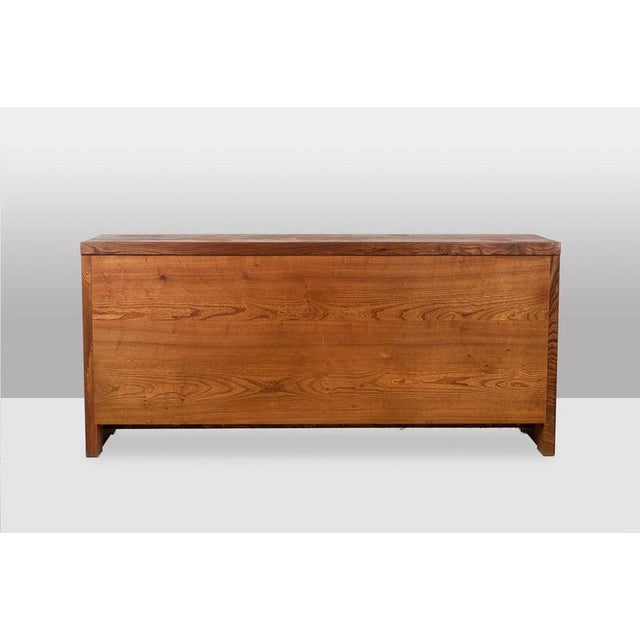 Buffet Model R08 in Blond Elm with 2 Doors by Pierre Chapo, 1964 For Sale - Image 14 of 15