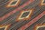 Textile Contemporary Southwest Navajo-Style Wool Rug With Geometric Diamond Motifs For Sale - Image 7 of 8
