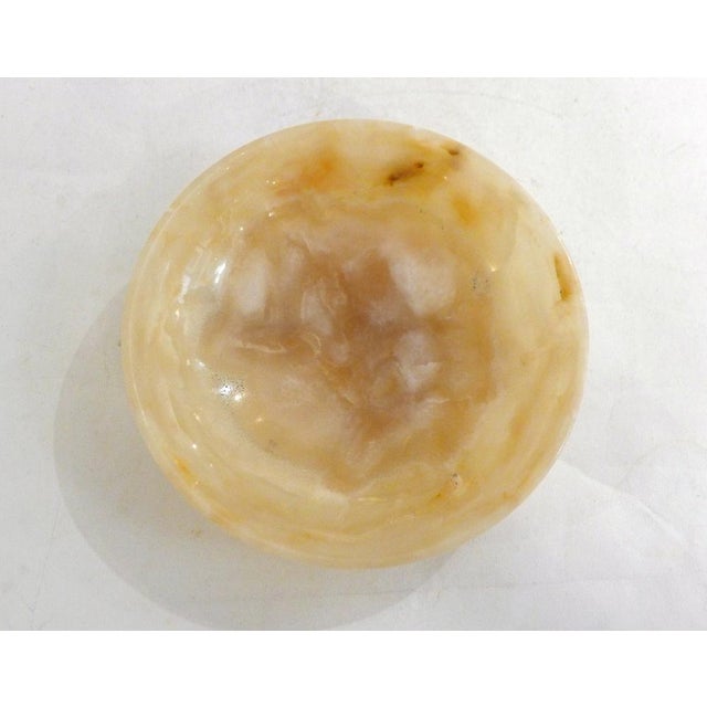 Vintage Marbled Onyx Trinket Dish, 1960s For Sale - Image 3 of 8