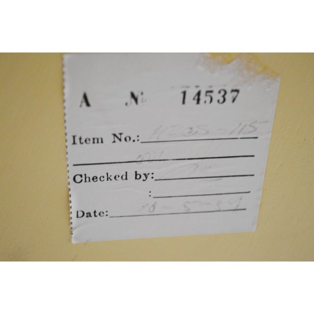 1980s 1980s Maitland Smith Style Tessellated Stone Brass Waterfall Floating Console Table Writing Desk For Sale - Image 5 of 13