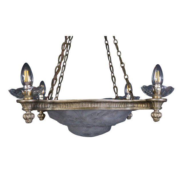 Art Deco Ceiling Light For Sale