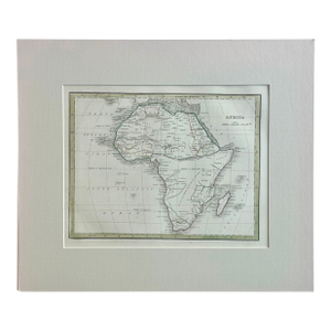 Africa & Madagascar, Original Map by Bradford, 1835