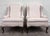 This is a gorgeous pair of vintage Charles Custom Furniture high-back wingback chairs from Council Bluffs, Iowa. Features...