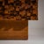 Wood Late 20th Century Pair of contemporary Italian Sideboards with Brutalist Surface Design For Sale - Image 7 of 12