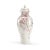 Hand Painted Porcelain Jar With Cherry Blossoms, Designed By Lisa Kahn. Clean with a dry cloth