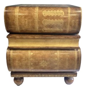 Maitland-Smith Stacked Books Side Table
