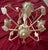 Shabby Chic Vintage Wendy Bellissimo Teaberry 4 Light Shabby Chic Chandelier For Sale - Image 3 of 11
