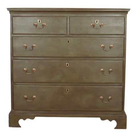 English Painted Chest of Drawers, 1810s For Sale