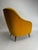 Mid-Century Italian Velvet Armchair in the style of Gio Ponti Style, 1950s For Sale - Image 6 of 8