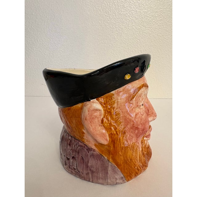 King Henry VIII or King Hal's Toby mug is produced from 1936-1944 and the label on the bottom of this particular one shows...