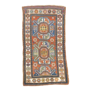 Antique Kazak Rug 3'5'' x 6'3''