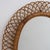 Vintage Italian Rattan Wall Mirror, 1960s For Sale - Image 3 of 14
