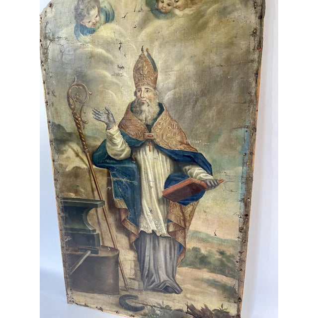 Saint Eligius, 1790, Large Oil on Canvas For Sale - Image 17 of 18