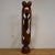 Mid-Century Modern Danish Monumental Carved Teak Sculpture For Sale - Image 3 of 11