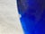 Glass Modern Hand Painted Cobalt Blue Decorative Cat Plate by Jan Steninge Slott For Sale - Image 7 of 7
