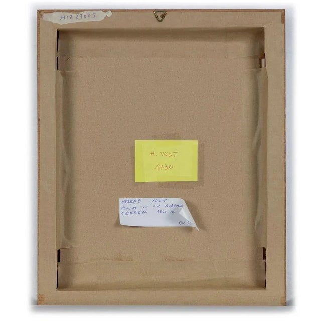 Helen Vogt, The Scream, Watercolor and Tempera, Mid-20th Century For Sale - Image 3 of 4