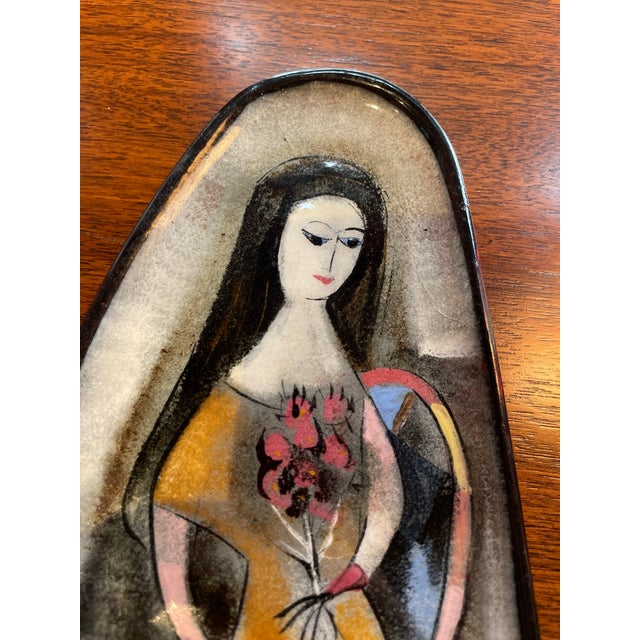 Polia Pillin Polia Pillin Mid 20th Century Decorative Dish For Sale - Image 4 of 5