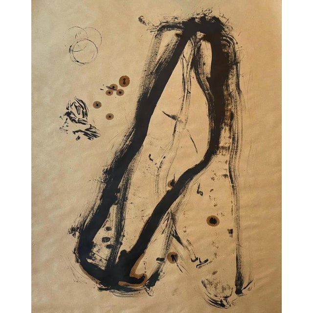 Brown Camille De Prêtre, CDP - 017.ech - 3.1, Paper and Oil For Sale - Image 8 of 10