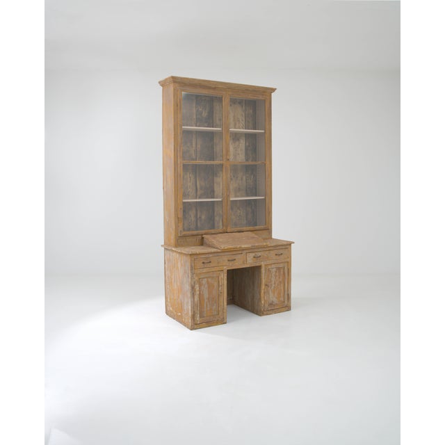 19th Century French Wooden Vitrine For Sale - Image 9 of 18