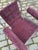 Halina Armchair in Purple Upholstered and Chrome Finish by Hellerau For Sale - Image 3 of 11