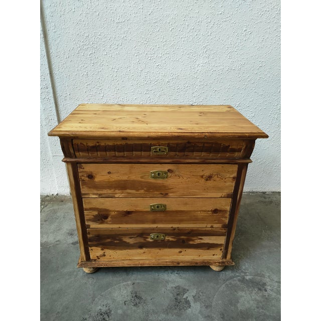 Mid-Century Wood Chest of Drawers, Denmark, 1970, in Very Good conditions. Designed 1970 to 1979