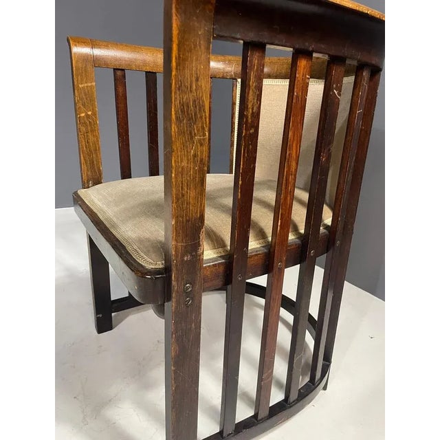 1900 - 1909 Art Nouveau Armchair by Josef Hoffmann for Jacob & Josef Kohn, Vienna, 1905 For Sale - Image 5 of 17