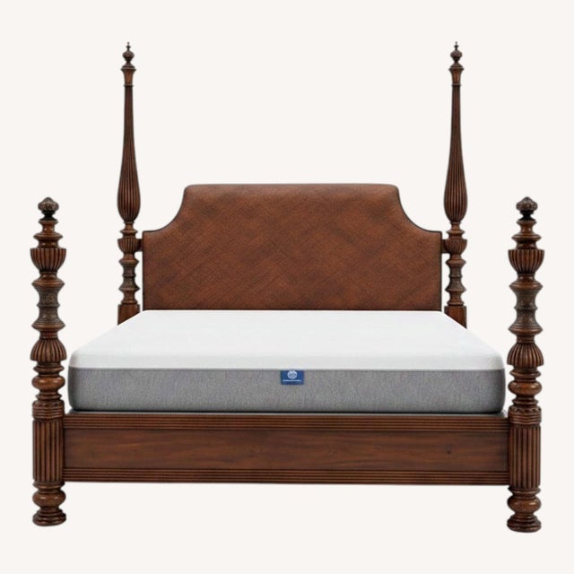 Up for sale is a statement piece of heirloom-quality furniture: the Thomasville Ernest Hemingway Collection "Thompson...