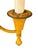 1920's Tole Bouillotte Lamp in Yellow For Sale - Image 4 of 9