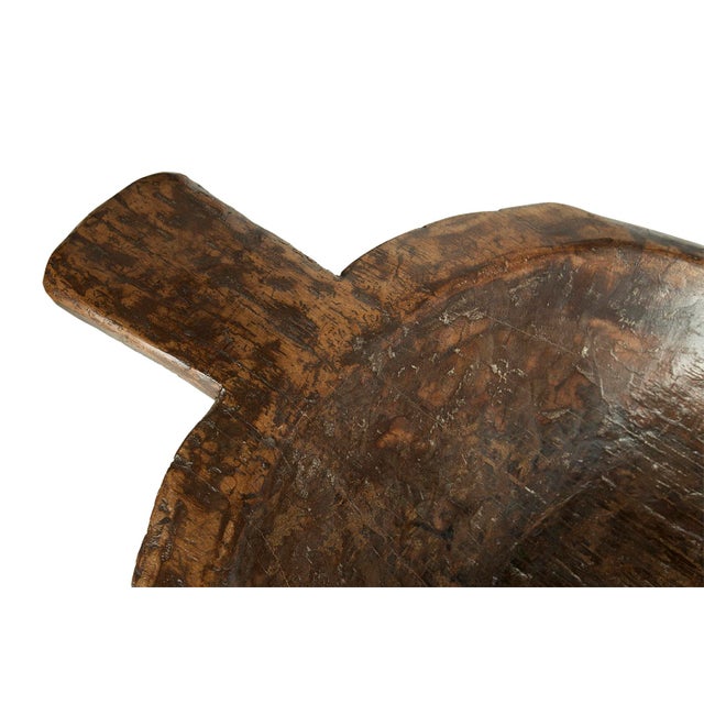 Contemporary Late 20th Century Massive Hand Hewn Trough For Sale - Image 3 of 10