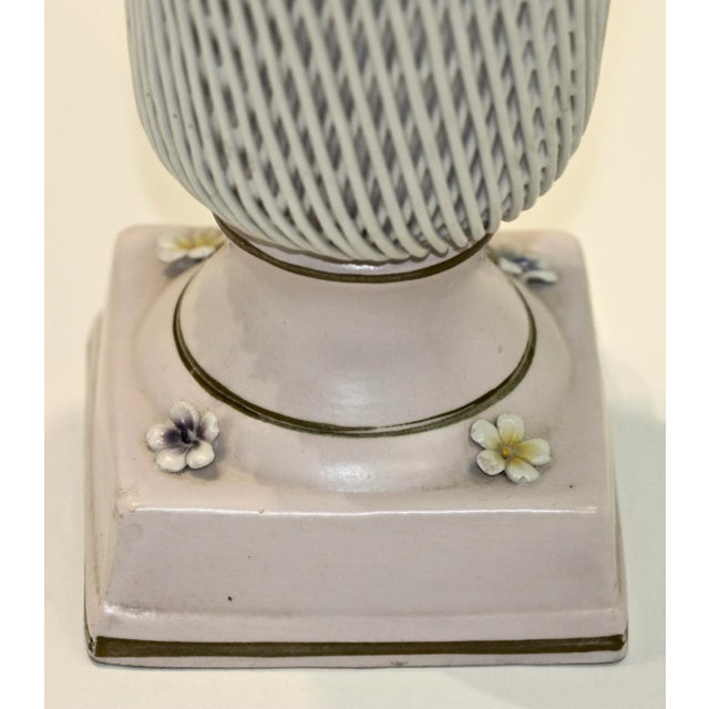 Late 20th Century Capo Di Monte Vase For Sale - Image 10 of 12