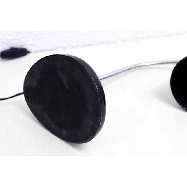 1970s Black Diabolo Desk Lamp, 1970s For Sale - Image 5 of 11