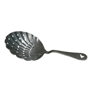 Antique Silver Strainer Slotted Spoon
