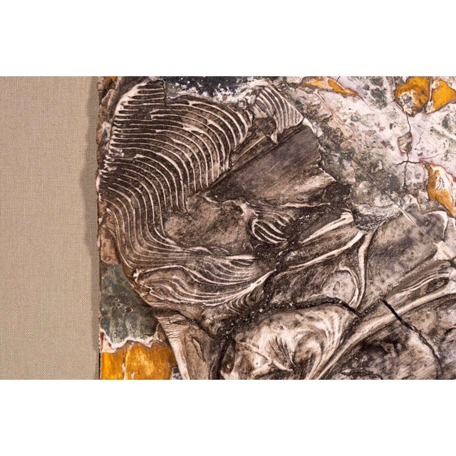 Ljubo Biro Untitled Romantic Couple Signed Acrylic Painting on Masonite 1960s For Sale - Image 9 of 11