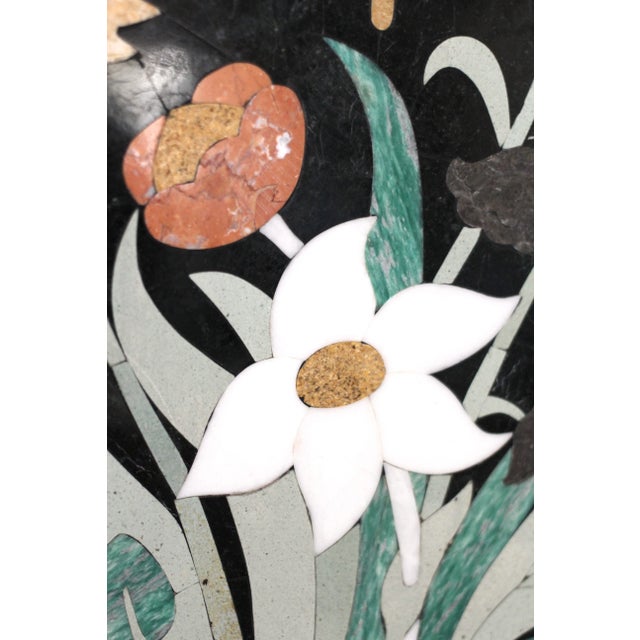 Pietra Dura Headboard From the 1980s For Sale - Image 9 of 15