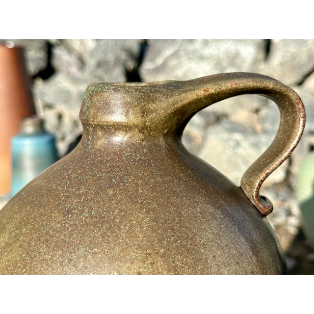 Studio Ceramic Floor Vase, Germany, 1980s For Sale - Image 4 of 18