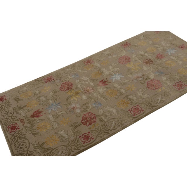 A 3x6 hand-knotted wool and silk rug, named for the titular Spanish city, from Rug & Kilim’s European Collection featuring...