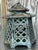 Vintage Asian Wrought Iron Pagoda Lantern For Sale - Image 11 of 12