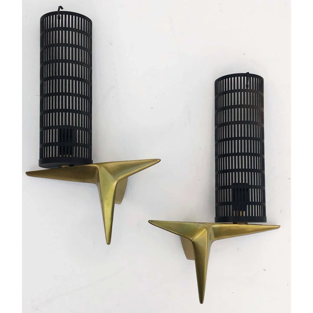 1960s 1960s Maison Arlus Sconces - a Pair For Sale - Image 5 of 5